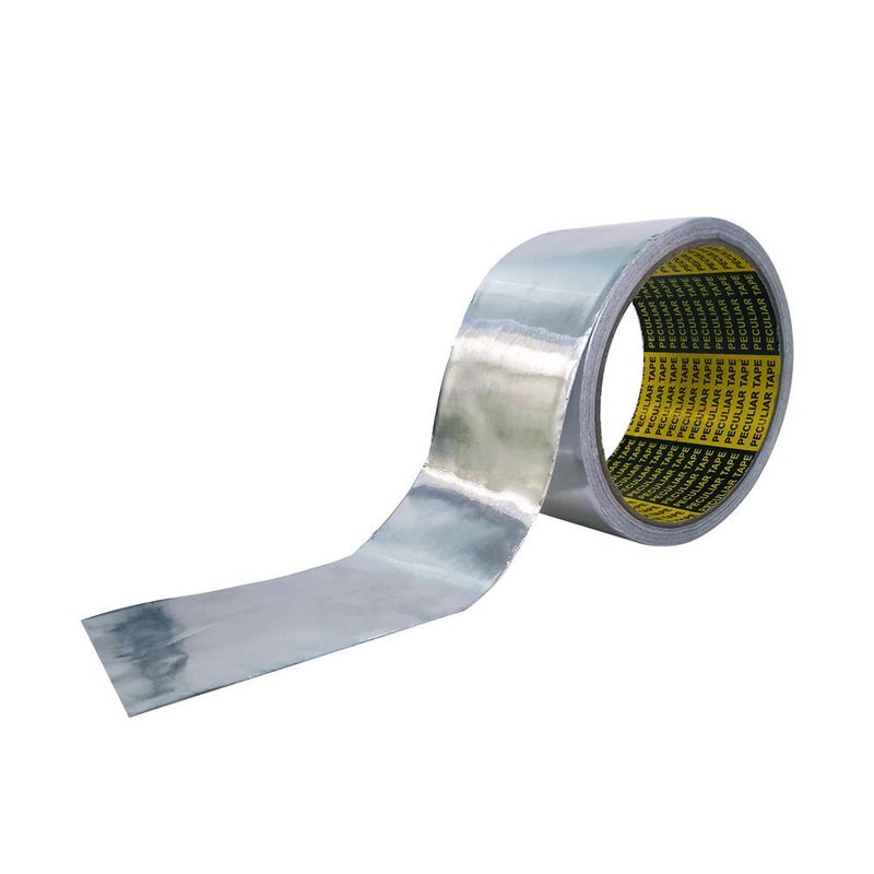 HEATIT Aluminum Foil Tape Professional Grade 2 inch x 30 feet (10yard Length) Thick 5.3mil (2.4mil foil and 2.9mil Backing Paper) for HVAC, Ducts, Pipes, Metal Repair, Heating Cable Application etc - Image 4